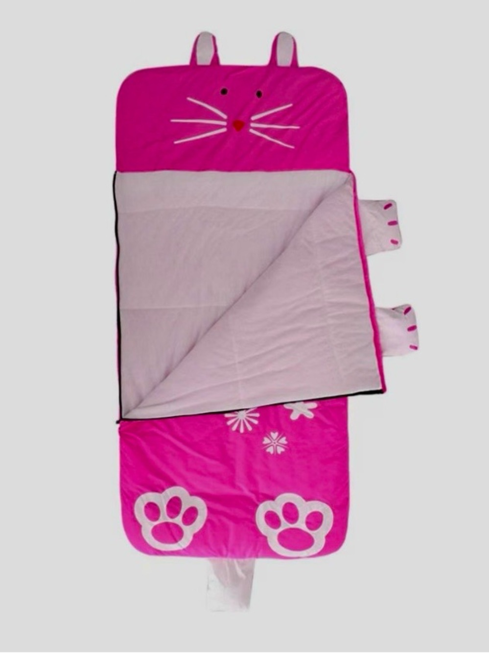 💕Kid’s Pink Cat Themed Sleeping Bag! - Picture 2 of 11